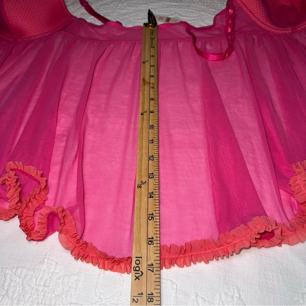 NEW $48 Victoria's Secret Sexy Little Things 36B Cover Up Slip Nightie Chemise - Picture 12 of 12